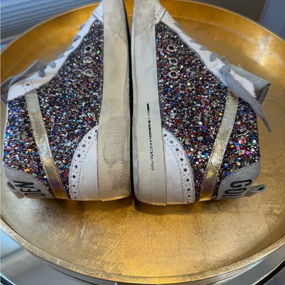 Size 41 Golden Goose Glitter Midstars Excellent Condition Private Eden/LTD - Picture 7 of 11